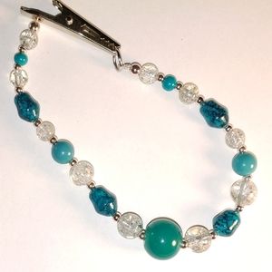 Alligator clip bracelet